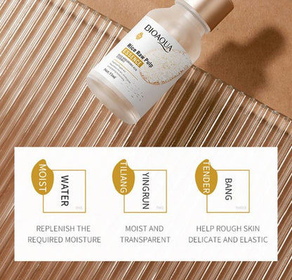 Rice Bran Face Serum – Hydrating Anti-Aging Care