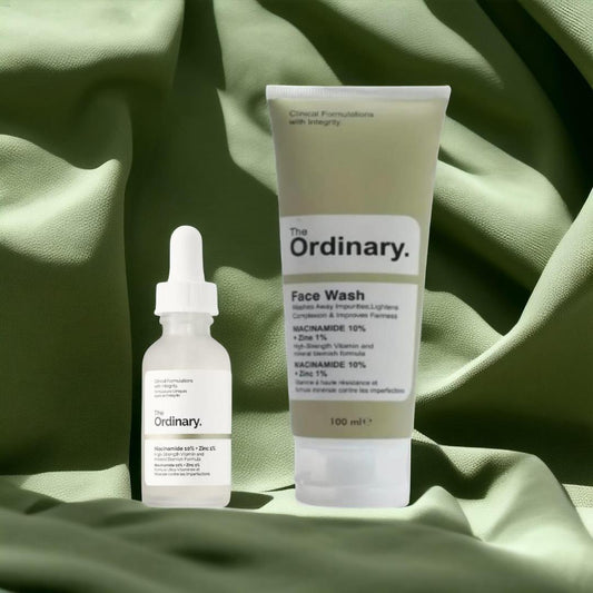 2 in 1 Skin Care Deal Serum |The Ordinary Face Wash Azelaic Acid and Serum