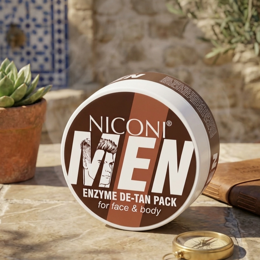 Men’s Enzyme De-Tan Face & Body Pack – Smooth Skin