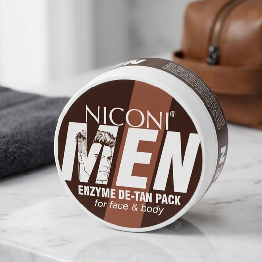 Men’s Enzyme De-Tan Face & Body Pack – Smooth Skin