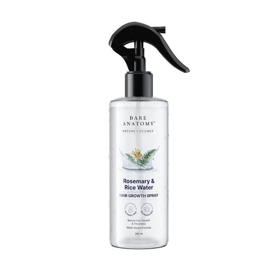 Hair Growth Spray Rosemary Rice Water Science Backed