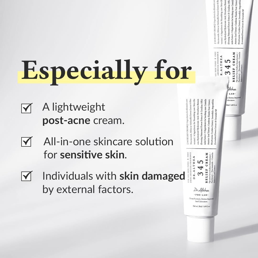 Dr Althea 345 Relief Cream  Daily Skincare