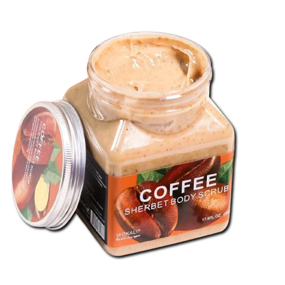 Coffee Sherbet Body Scrub – Exfoliating & Hydrating