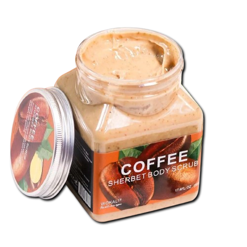 Coffee Sherbet Body Scrub – Exfoliating & Hydrating