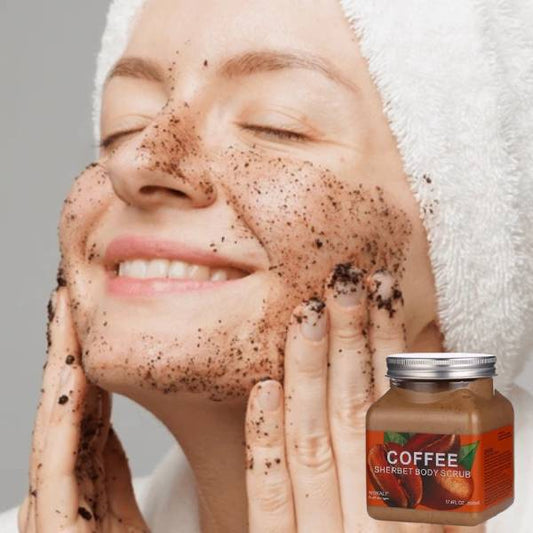 Coffee Sherbet Body Scrub – Exfoliating & Hydrating